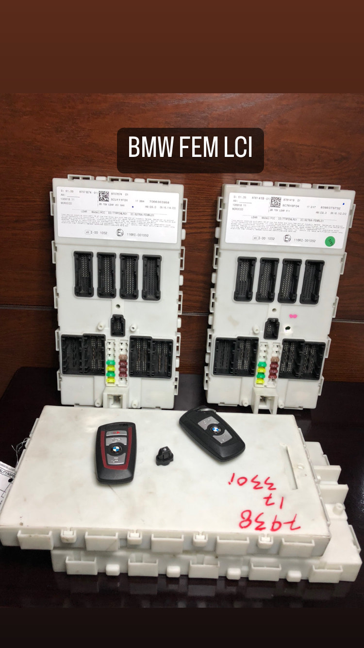 ORDER BMW FEM LCI + KEY electronicrepairegypt